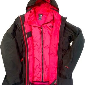The North Face Black and Pink Women's Jacket